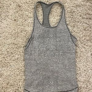 LULU LEMON ZEEBRA PRINT TANK